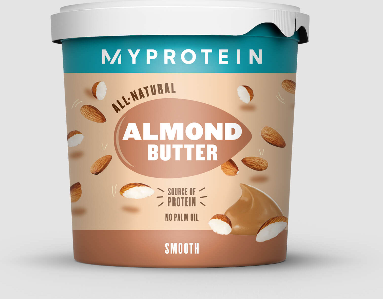 Myprotein Burro di Mandorle al Naturale - 1kg - Originale (cremoso)