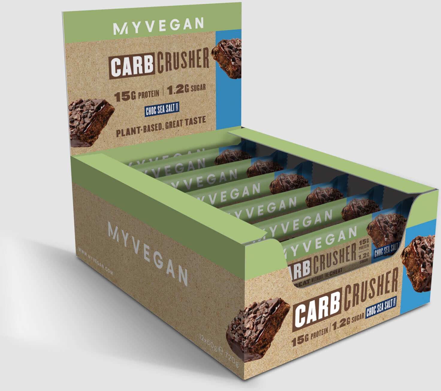 Myprotein Carb Crusher Vegano - Cioccolato e sale marino