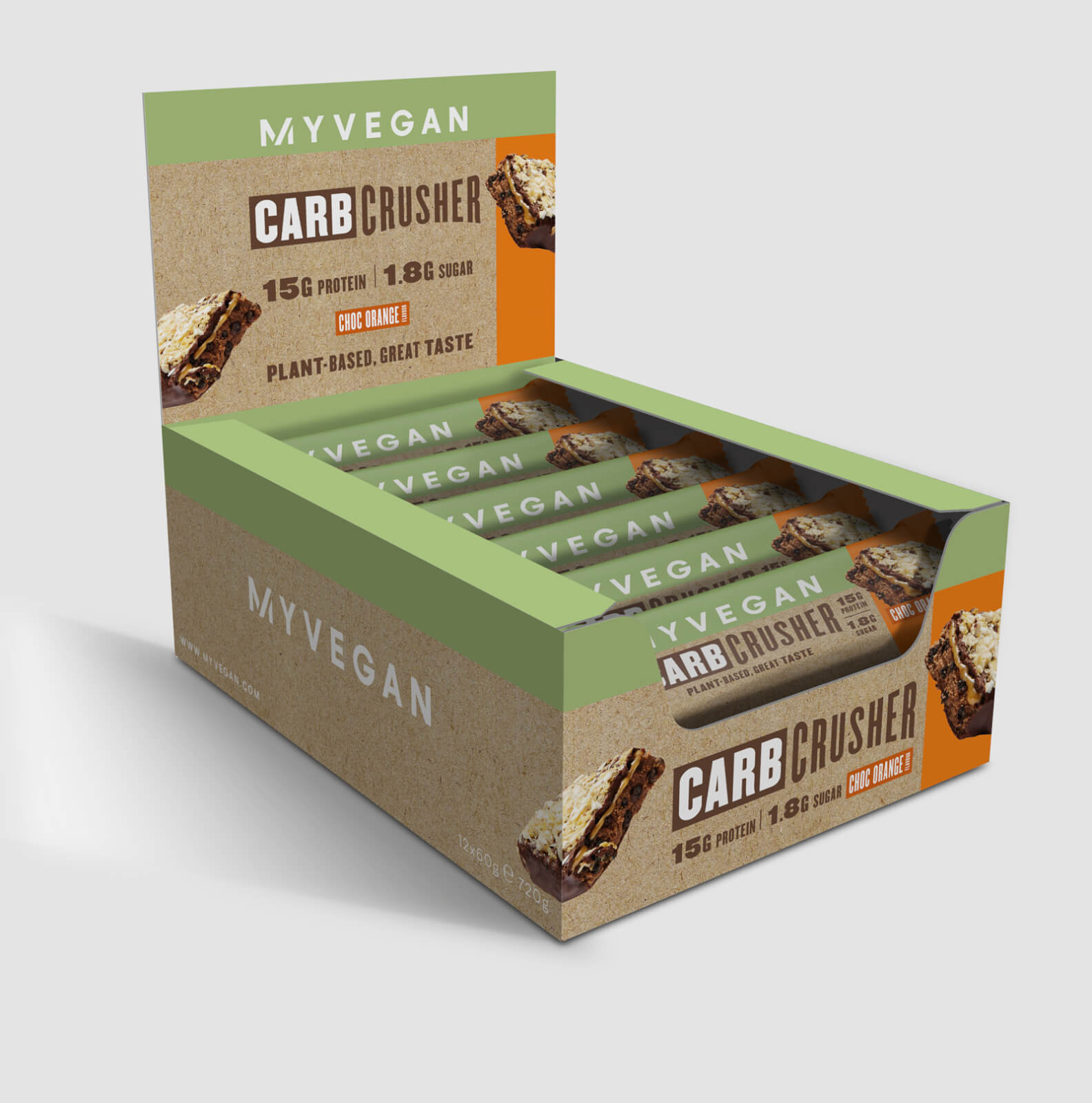 Myprotein Carb Crusher Vegano - Cioccolato e arancia