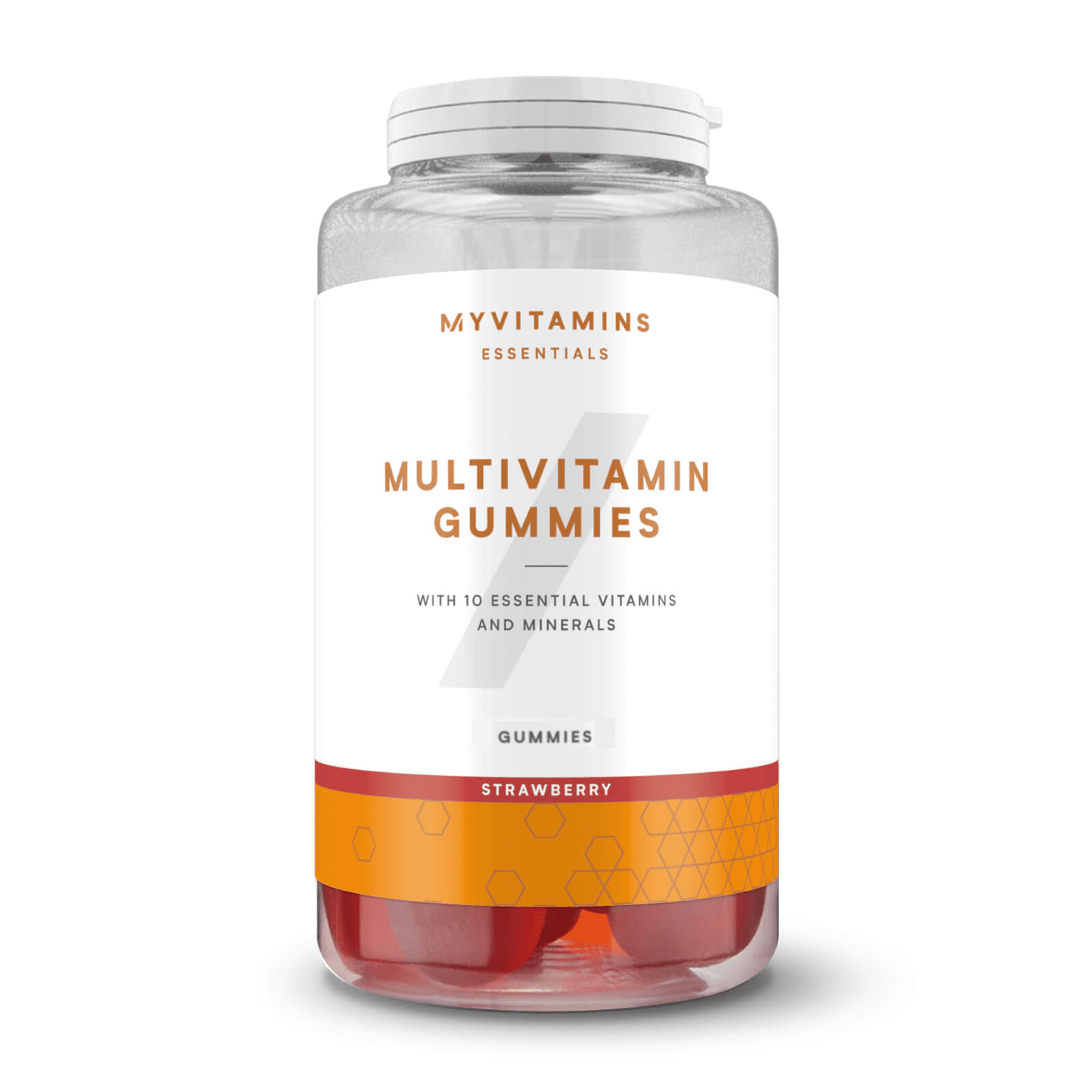 Myvitamins Caramelle Gommose Multivitaminiche - 60servings - Fragola