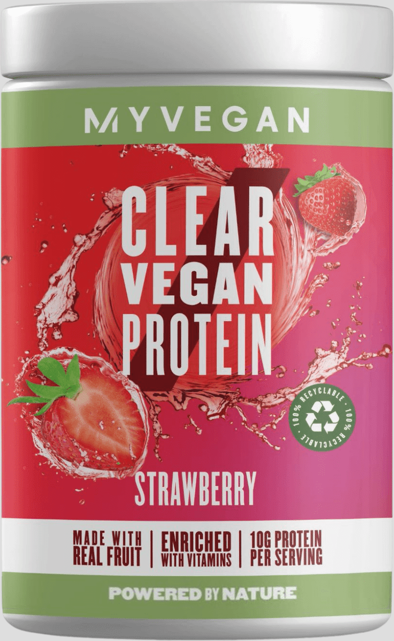 Myvegan Clear Vegan Protein - 20servings - Fragola