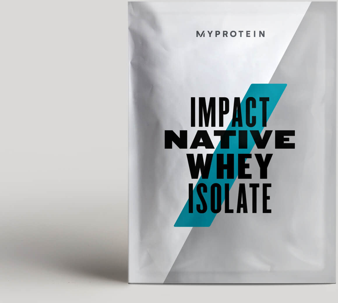 Myprotein Impact Native Whey Isolate (Sample) - 25g - Fragola naturale