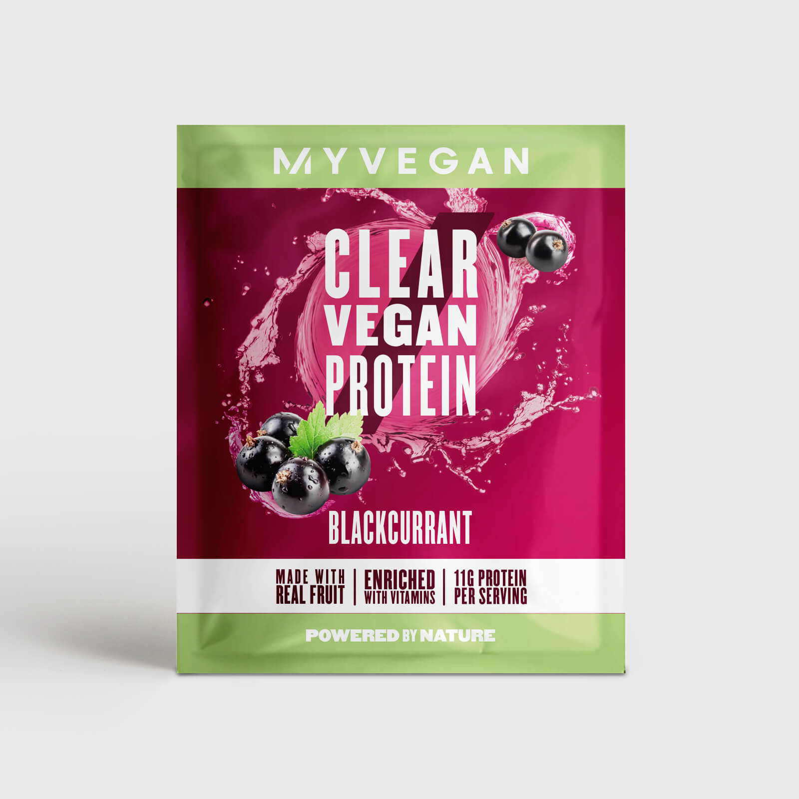 Myvegan Clear Vegan Protein, 16g (Sample) - 16g - Ribes nero