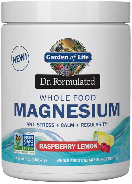 Garden Of Life Magnesio whole food - lampone e limone - 198g