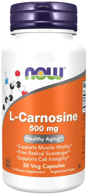 NOW Foods L-Carnosina - 500mg - 50 vcaps