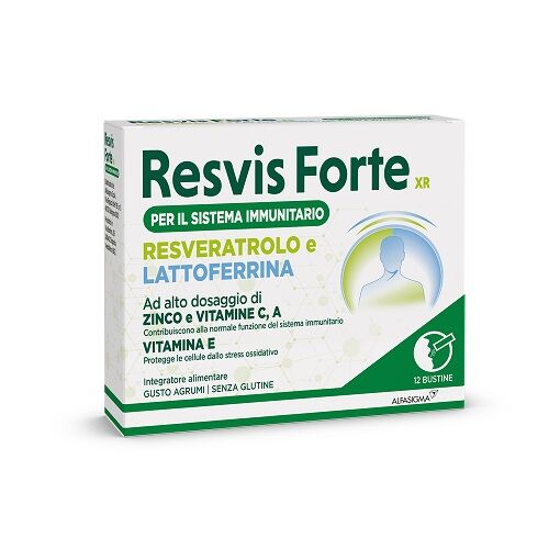 Alfasigma Resvis Forte Xr Biofutura 12 Buste
