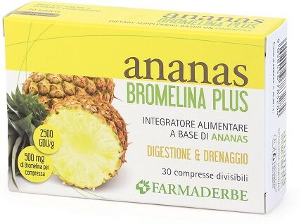 Farmaderbe Ananas Bromelina Plus 30cpr