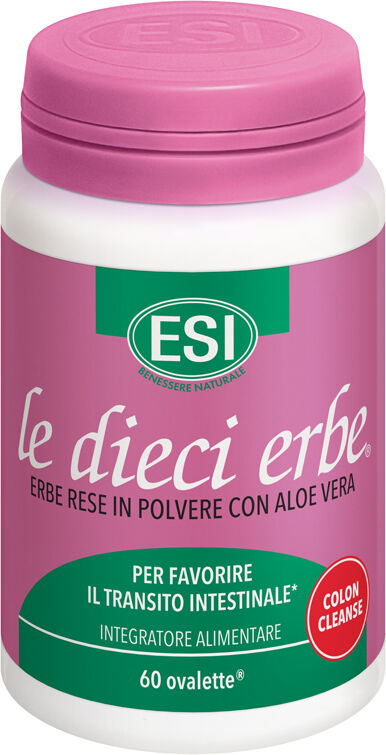 Esi Le Dieci Erbe Colon Cleanse 60 ovalette