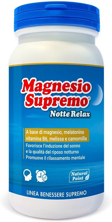 Natural Point Magnesio Supremo Notte Relax 150 grammi