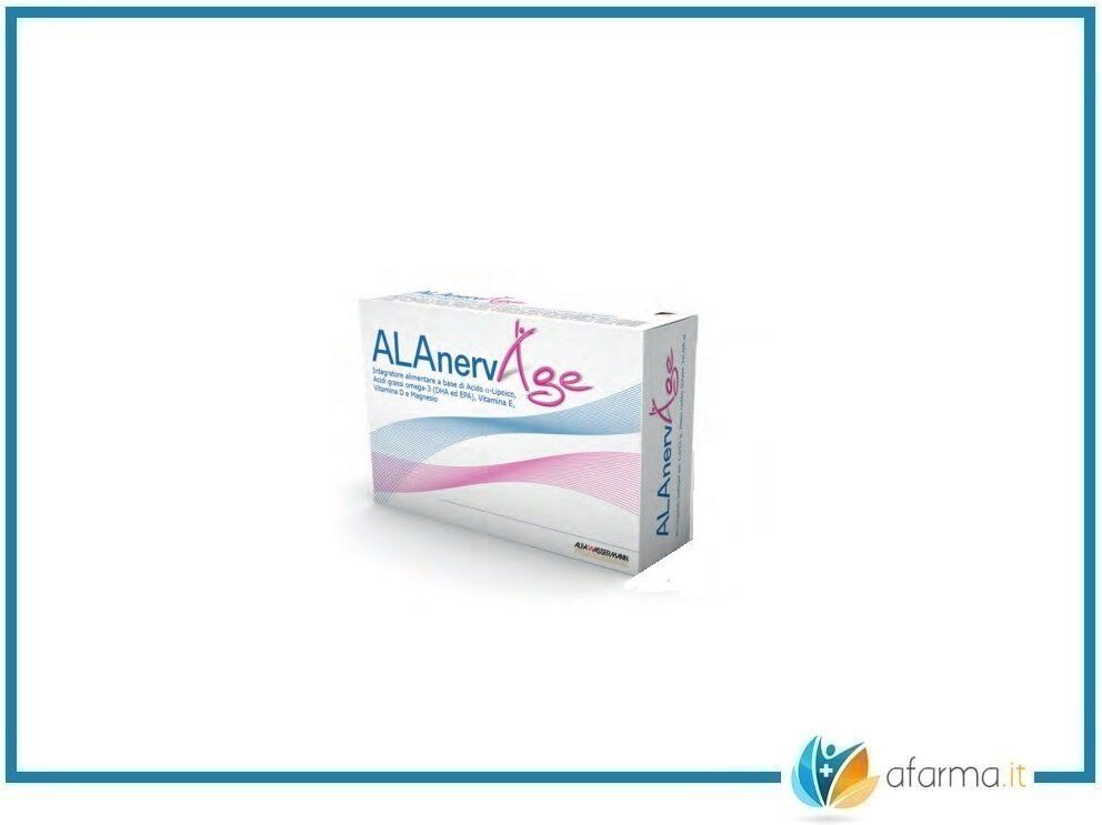 Alfasigma Alanerv age integratore 20 capsule soft gel