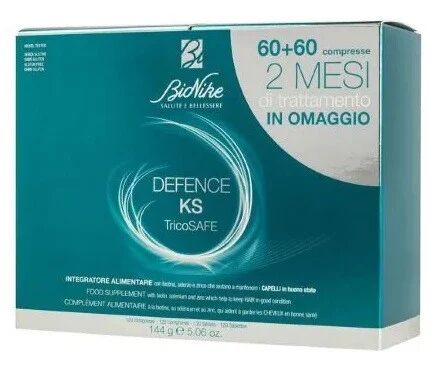 Bionike defence ks tricosafe bipack 60+60