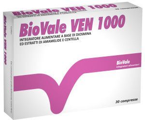 biovale_di_valentini_giuseppe Biovale Ven 1000 Integratore Gambe 30 compresse