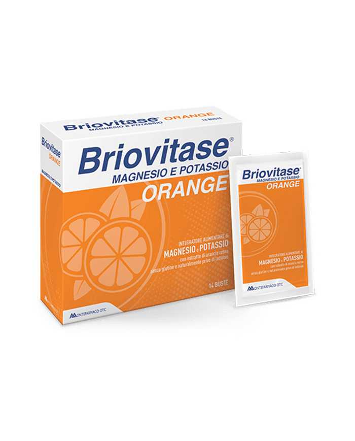 Montefarmaco Briovitase Orange Magnesio e Potassio 14 bustine