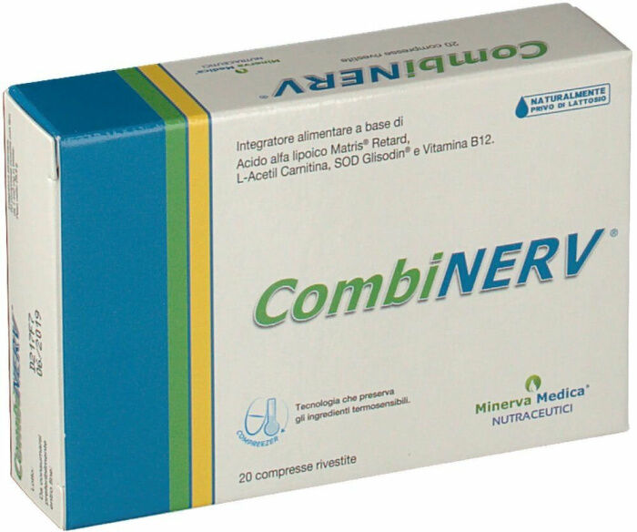 minerva_medica Combinerv Integratore per i Nervi 20 compresse