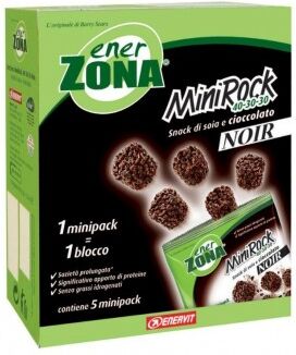 Enervit Enerzona minirock noir 40-30-30 astuccio 5 buste