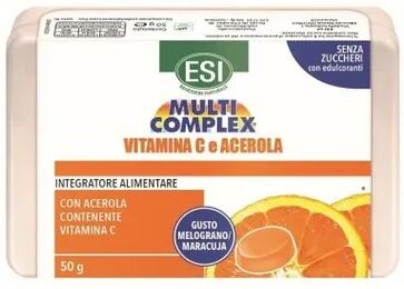 ESI Multicomplex Vitamina C e Acerola Caramelle 50 grammi