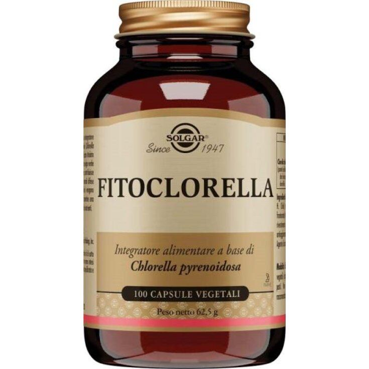 Solgar Fitoclorella Integratore Detox 100 capsule