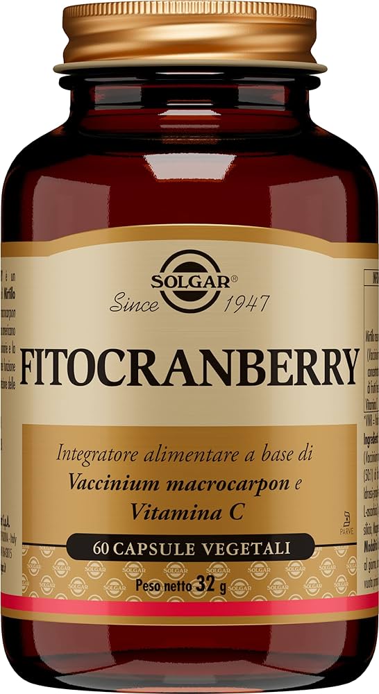 Solgar Fitocranberry Integratore Cistite 60 capsule vegetali