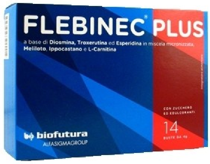 biofutura_pharma Flebinec plus 14 bustine alfasigma