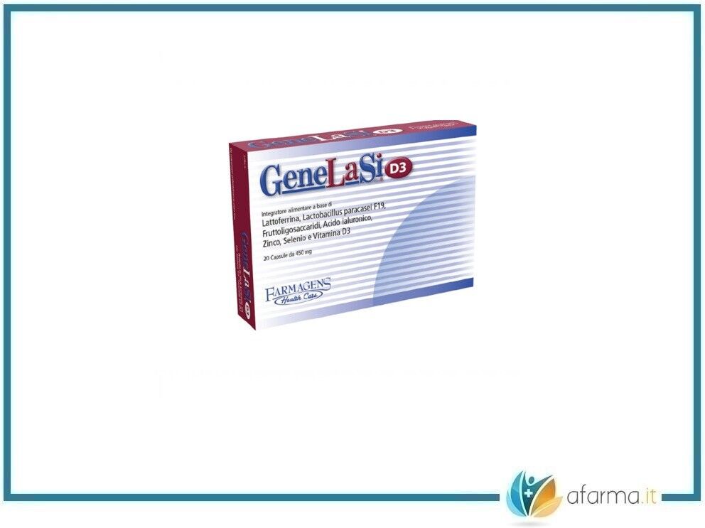 Farmagens Health Care Genelasi d3 20 capsule