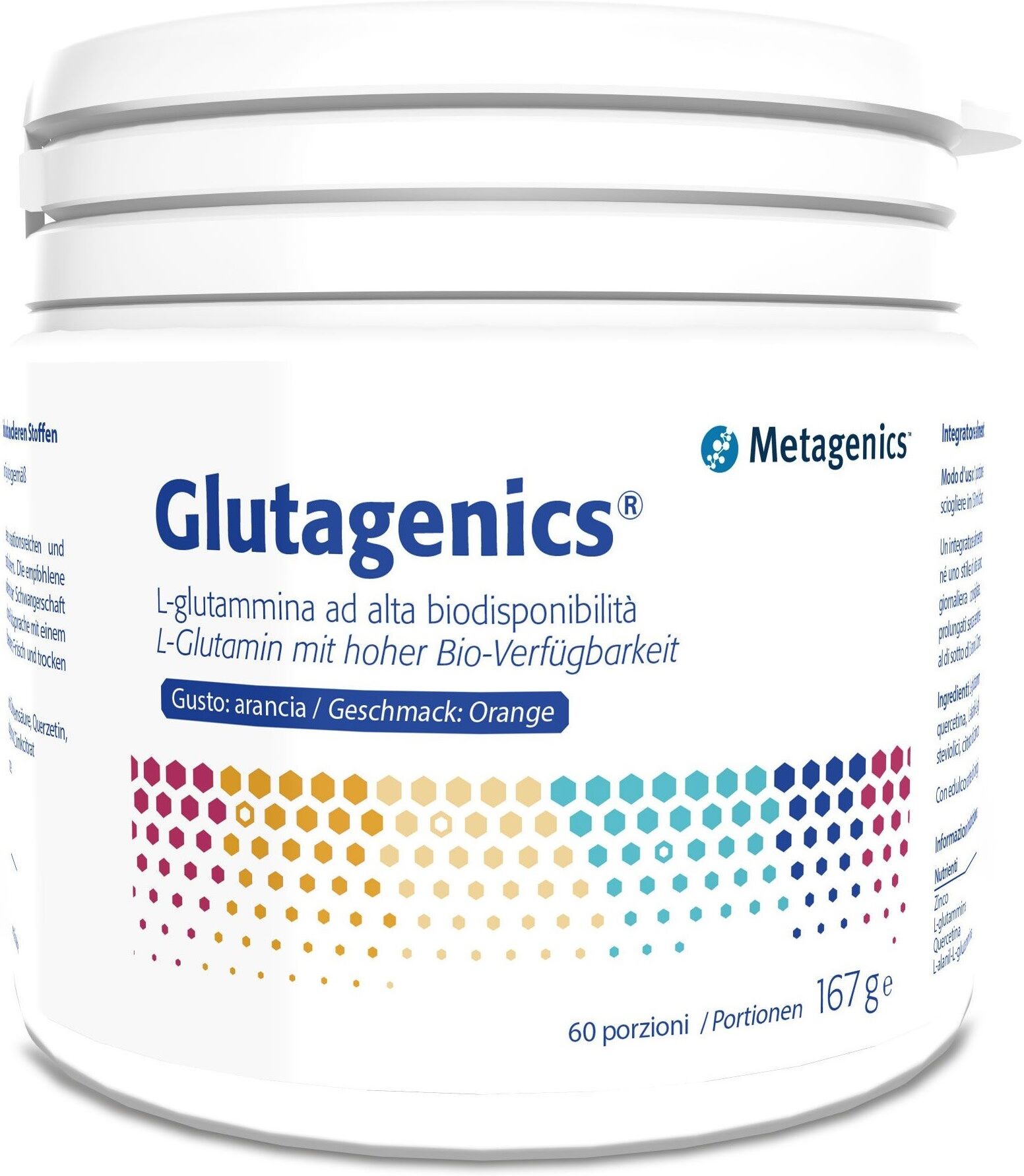 Metagenics Glutagenics 167g