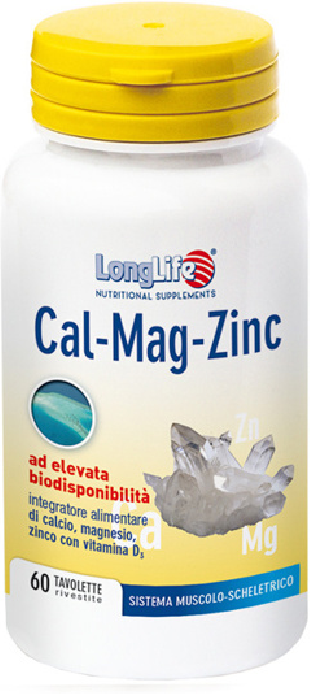 Longlife cal-mag-zinc 60 tavolette