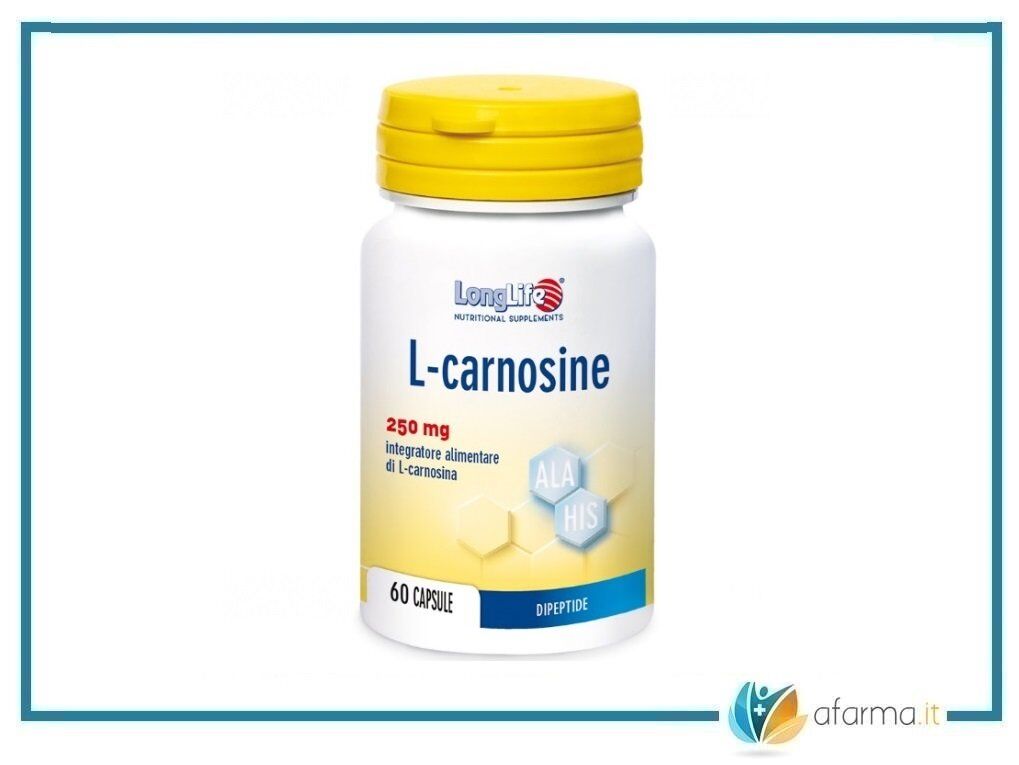 Longlife l-carnosine 60 capsule