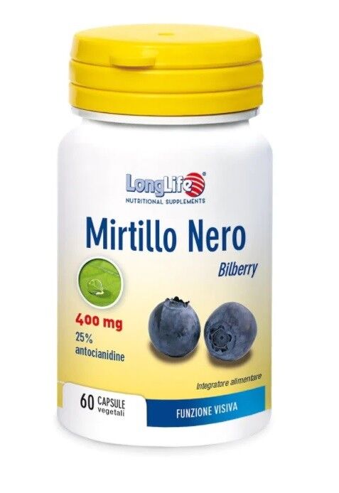 Longlife Mirtillo Nero 60 Capsule