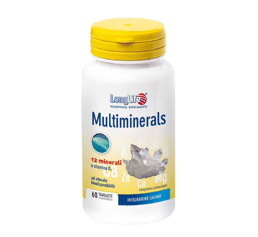 Longlife multiminerals 60 tavolette