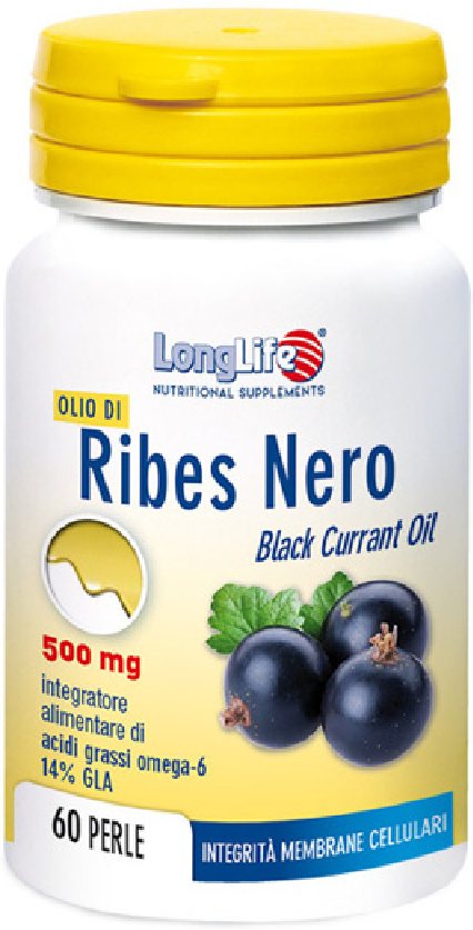 Longlife olio di ribes nero 60 perle