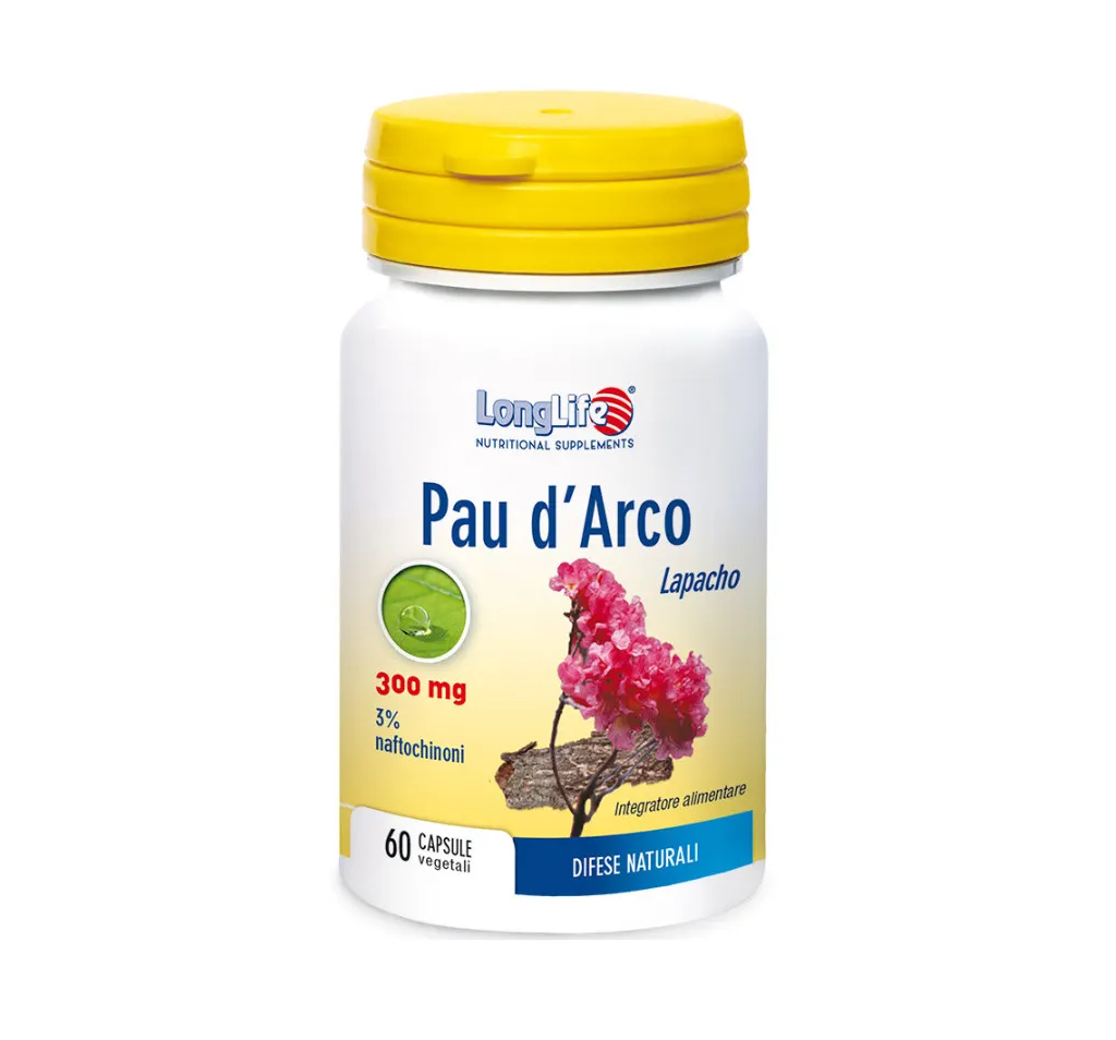 Longlife pau d'arco 3% 50 capsule