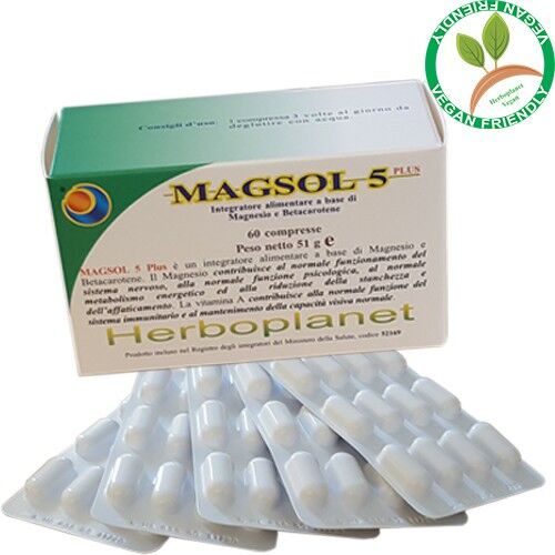 Herboplanet Magsol 5 plus 60 compresse