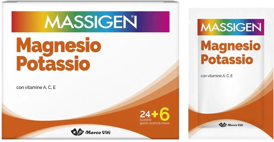 Marco Viti Massigen magnesio potassio 24+6 bustine