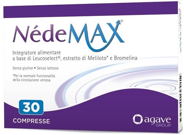 AGAVE Group NedeMAX Integratore Circolazione 30 Compresse