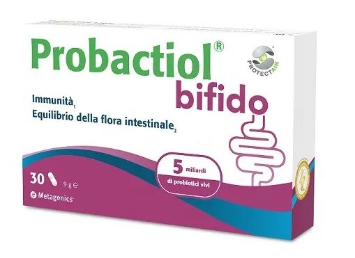 Metagenics Probactiol Bifido Integratore di Probiotici con Vitamine 30 capsule