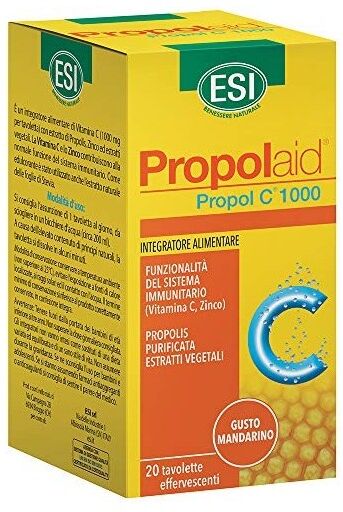 ESI Propolaid propol c 1000 effervescente 20 tavolette