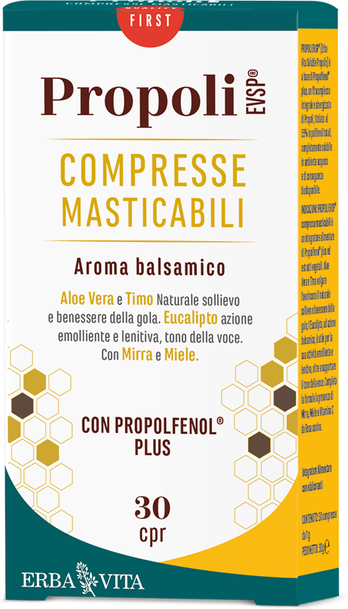 Erba Vita Propoli 30 compresse masticabili