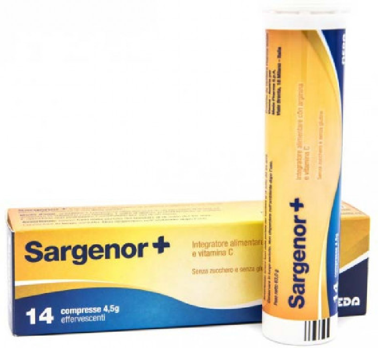 Meda Pharma Sargenor plus 14 compresse effervescenti