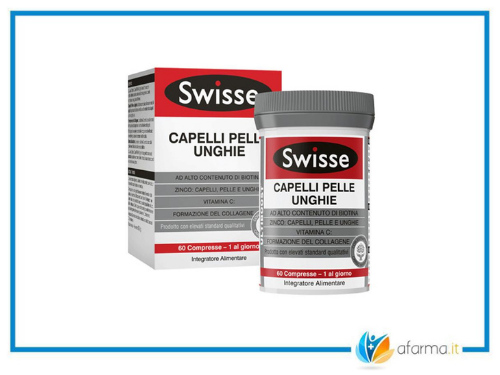 HEALTH AND HAPPINESS Swisse capelli, pelle e unghie 60 compresse