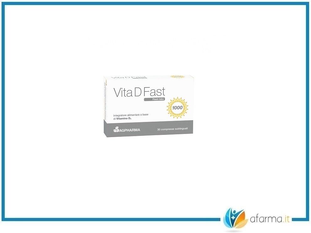 AG Pharma Vita d fast 30 compresse