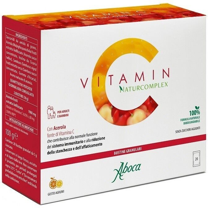 Aboca Vitamin c naturcomplex 20 bustine