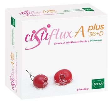 Sofar Cistiflux A Plus 36 + D 14 Bustine Integratore Orale Infezioni Urinarie