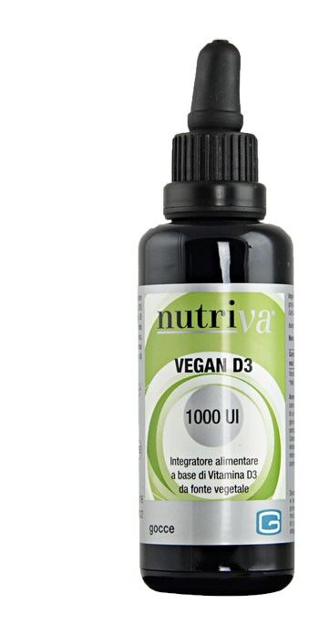 Cabassi e Giuriati Nutriva Vegan D3 50 ml Integratore Gocce Vitamina D3