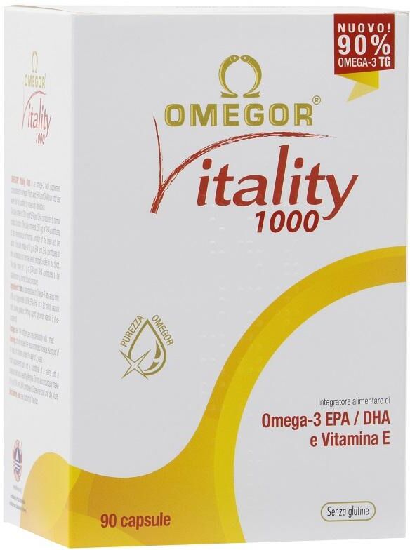 U.G.A. Nutraceuticals Omegor Vitality 1000 90 Capsule