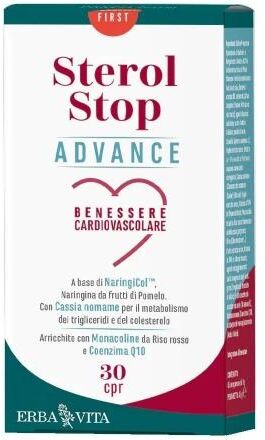 Erba Vita Sterol Stop Advance Integratore benessere Cardiaco 30 CPR