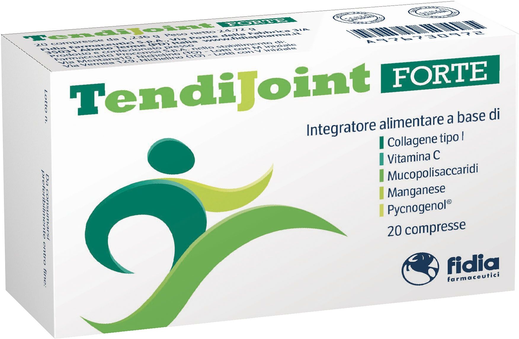 Fidia Tendijoint Forte Integratore Antiossidante 20 compresse