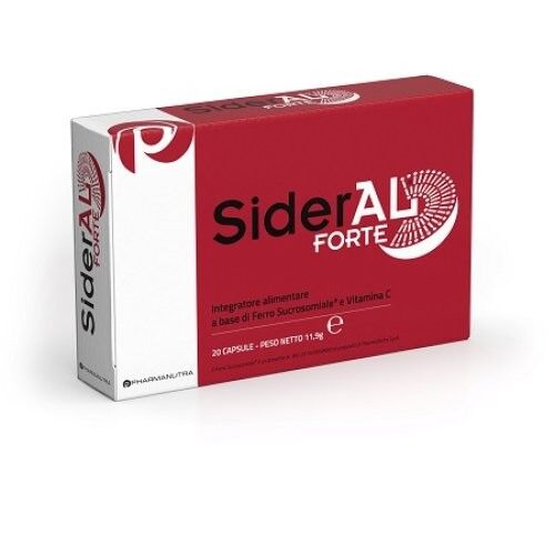 Pharmanutra Sideral Forte integratore alimentare di ferro 20 Capsule