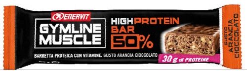 Enervit Gymline Muscle High Protein Bar 50% Brownie