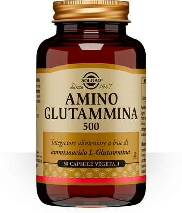 Solgar Amino Glutammina 500 50 Capsule