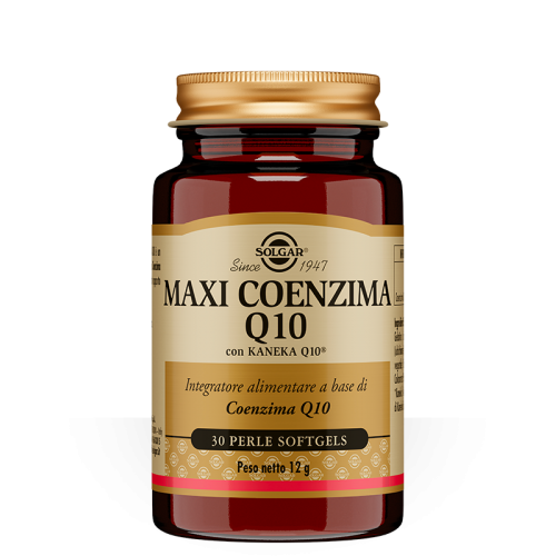 Solgar Maxi Coenzima Q10 30 Perle Softgels